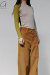 BASERANGE Corduroy Navarro Pants Made in Portugal TRNA-CO-WI22 Bossa Brown